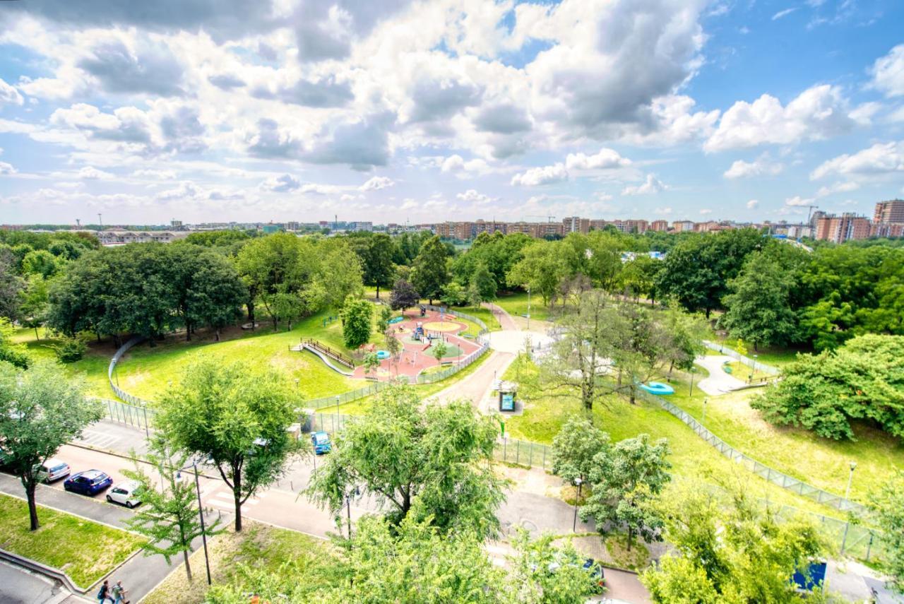 Caseospitali - Casa Park View, Ampio Trilocale Per Famiglie Sul Parco Milan Extérieur photo